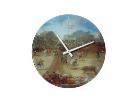 Часы интерьерные NT525 GOYA в Каменке - kamenka.mebel-nsk.ru | фото