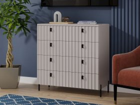 Комод «Тиффани» - 407.003.000 (кашемир/кашемир матовый) в Каменке - kamenka.mebel-nsk.ru | фото