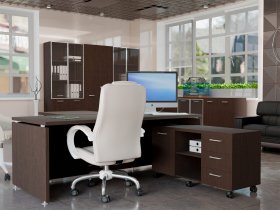 Комплект офисной мебели Президент-ПРО в Каменке - kamenka.mebel-nsk.ru | фото