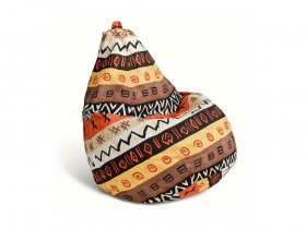 Кресло-мешок Африка в Каменке - kamenka.mebel-nsk.ru | фото