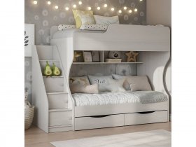 Кровать двухъярусная Каприз-22 КПР.22 в Каменке - kamenka.mebel-nsk.ru | фото