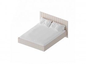 Кровать двуспальная 1,6м с подъем. мех. «Тефия» (тефия/софт сантьяго) в Каменке - kamenka.mebel-nsk.ru | фото