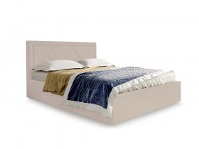 Кровать мягкая 1,6 Сиеста стандарт, вар.2 в Каменке - kamenka.mebel-nsk.ru | фото