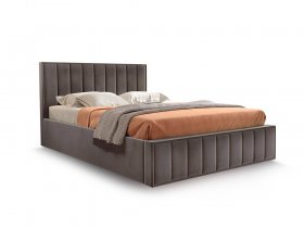 Кровать мягкая 1,6 Вена стандарт, вар.3 в Каменке - kamenka.mebel-nsk.ru | фото