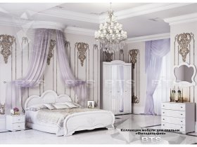 Модульная спальня «Филадельфия» в Каменке - kamenka.mebel-nsk.ru | фото