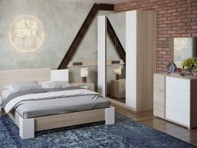 Модульная спальня «Валери» в Каменке - kamenka.mebel-nsk.ru | фото