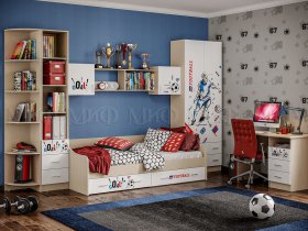 Модульная спальня Вега NEW Boy в Каменке - kamenka.mebel-nsk.ru | фото