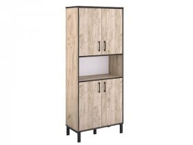 Шкаф для документов Шк050.0 Гермес лофт (дуб крафт серый) в Каменке - kamenka.mebel-nsk.ru | фото