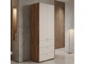 Шкаф двухстворчатый c ящиками Орма в Каменке - kamenka.mebel-nsk.ru | фото