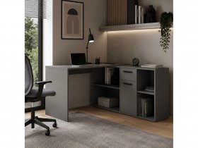 Стол письменный Лайт 03.245 (темно-серый) в Каменке - kamenka.mebel-nsk.ru | фото